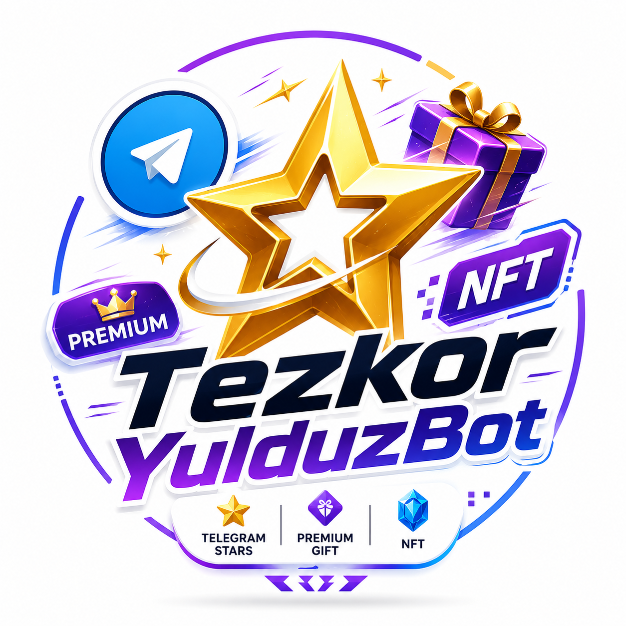TezkorYulduzBot logotipi